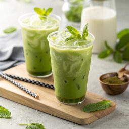 Matcha Mint Iced Tea