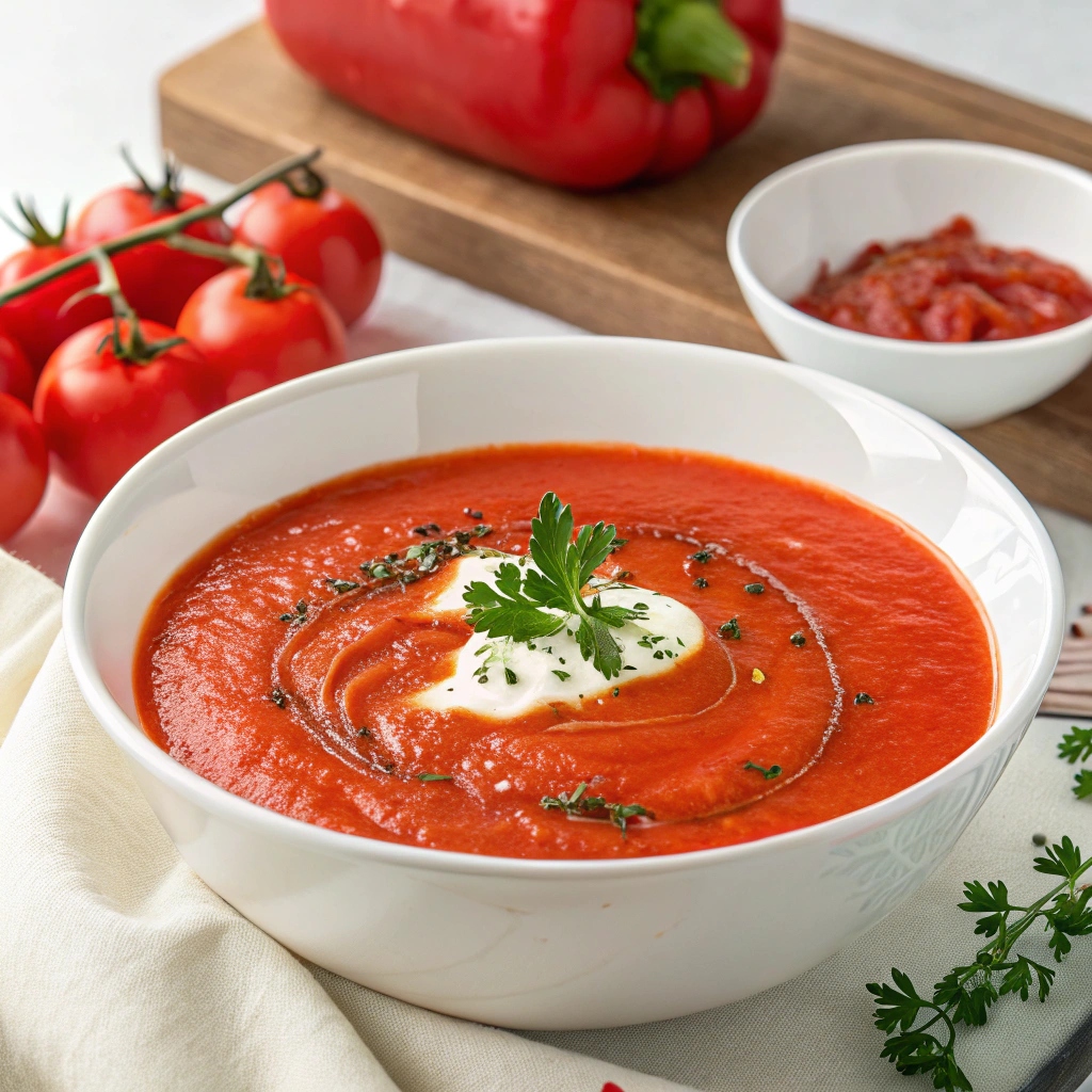 Roasted Red Pepper Soup