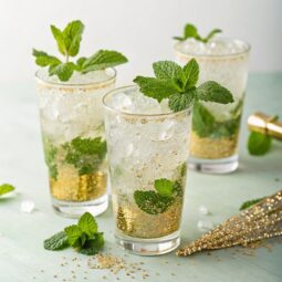 Sparkling Mint Juleps Recipe