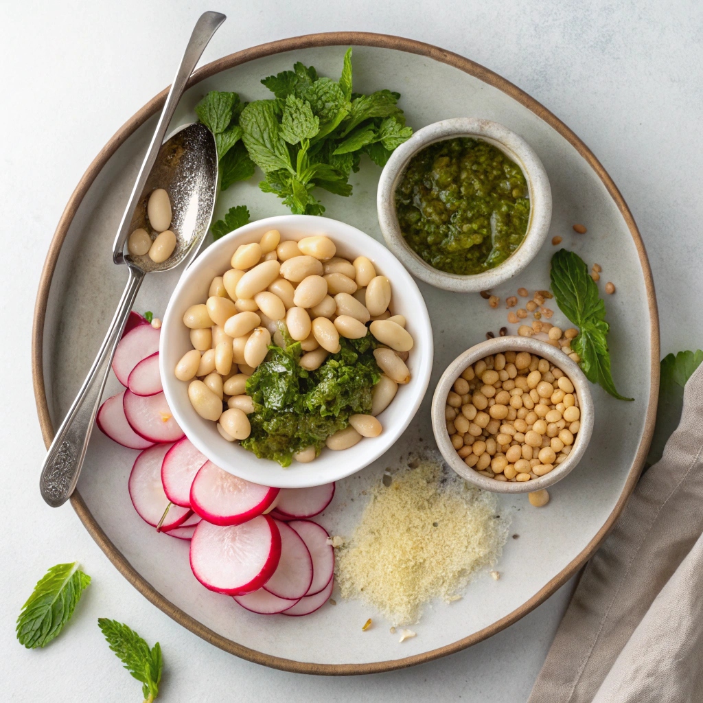 Fresh & Flavorful Radish Salad Ingredients