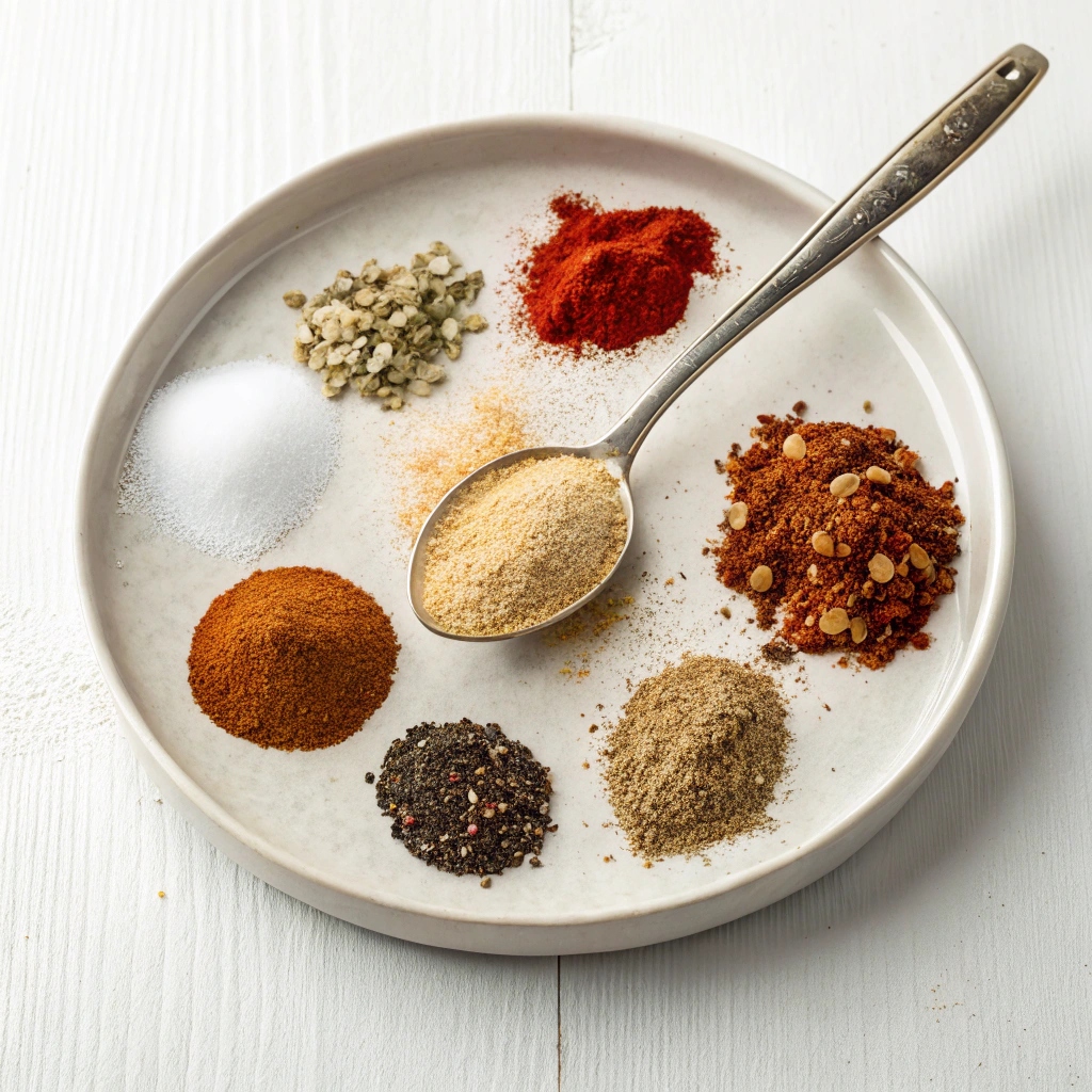 Ingredients for Homemade Taco Seasoning