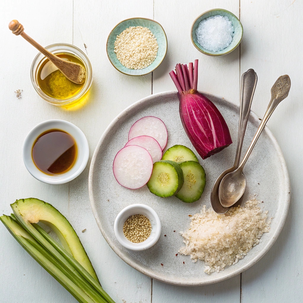 Ingredients for Vegan Sushi