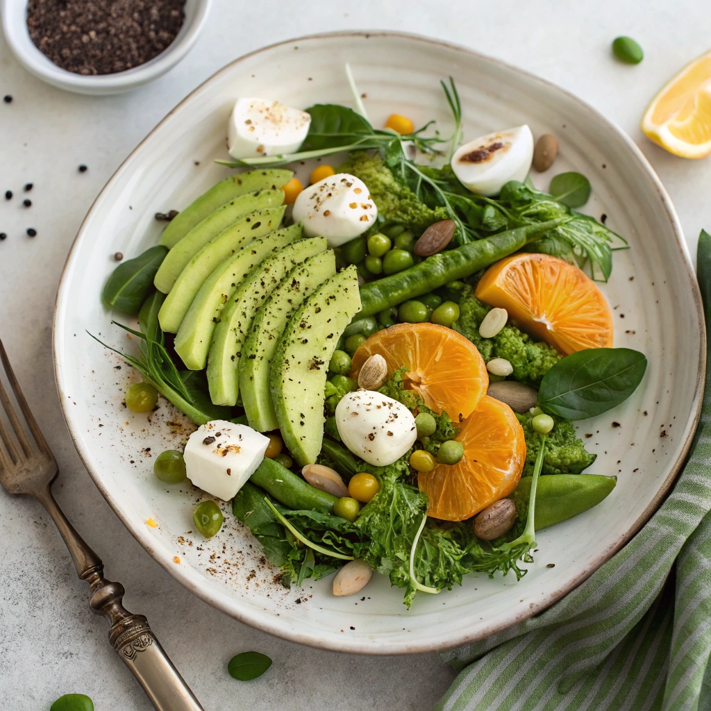 Fresh and Vibrant Watercress Salad Ingredients