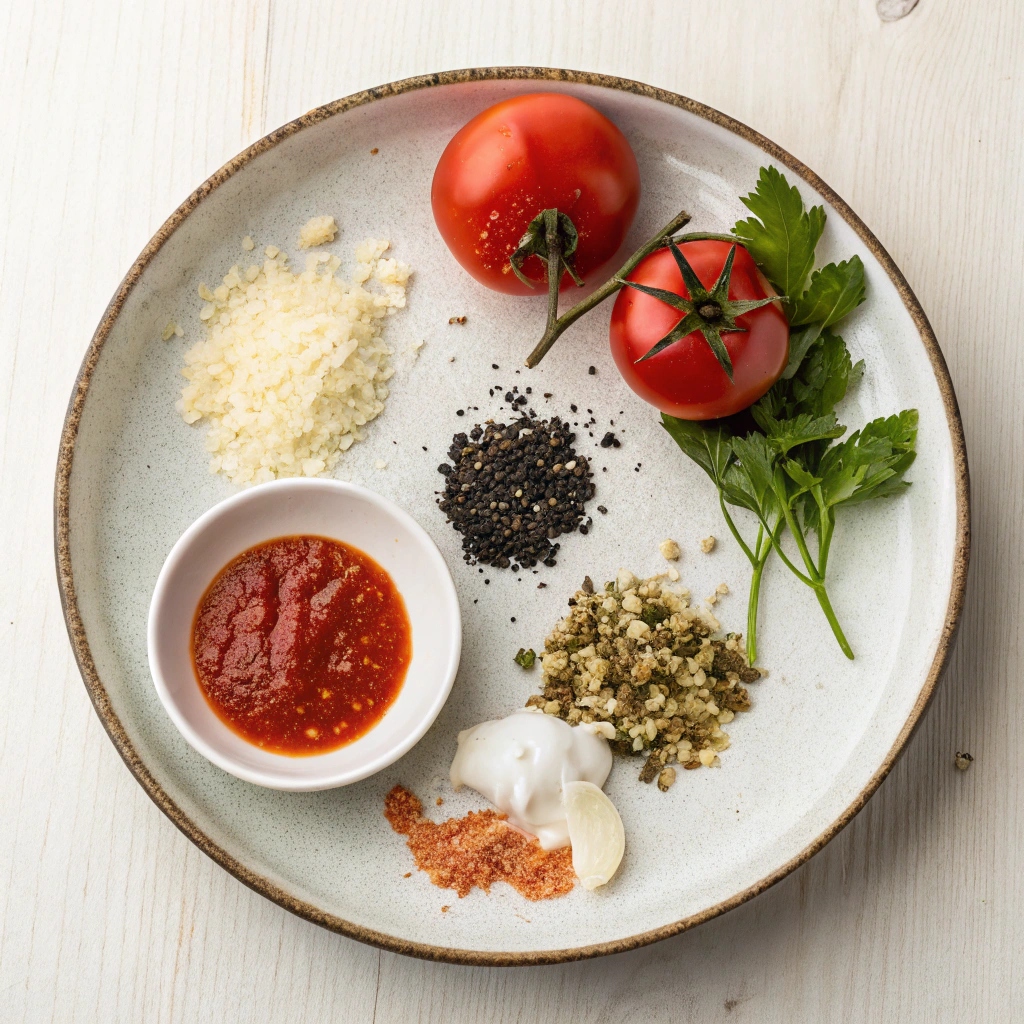 Fresh Tomato Sauce Ingredients