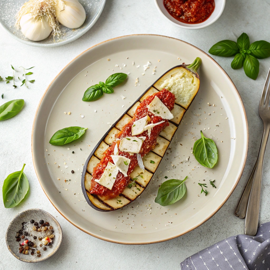 Ingredients for Eggplant Lasagna