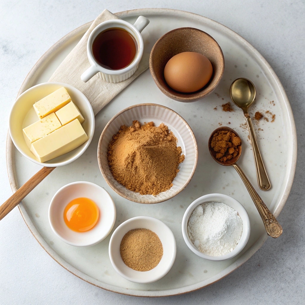 Gingerbread Cookie Ingredients