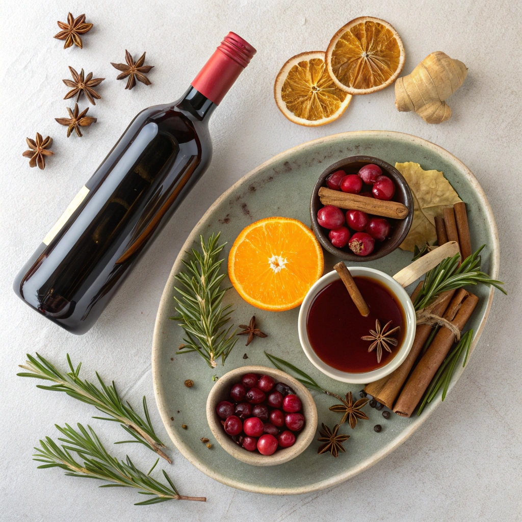 Ingredients for Mulled Wine