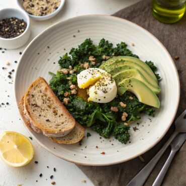 Kale, Egg & Avocado Toast Recipe