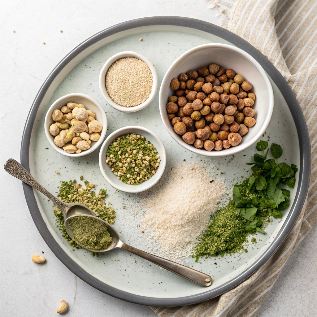 Ingredients for Dukkah