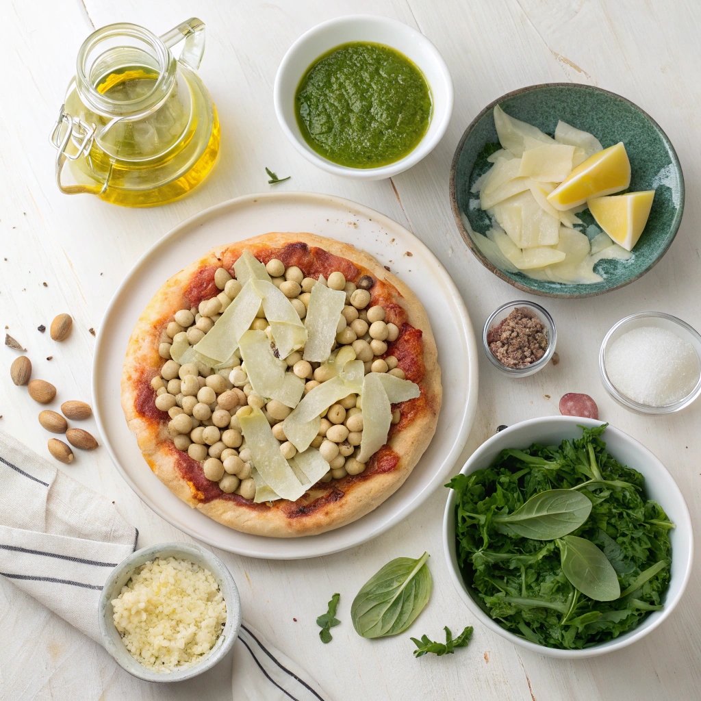 Ingredients for Flatbread Pizza