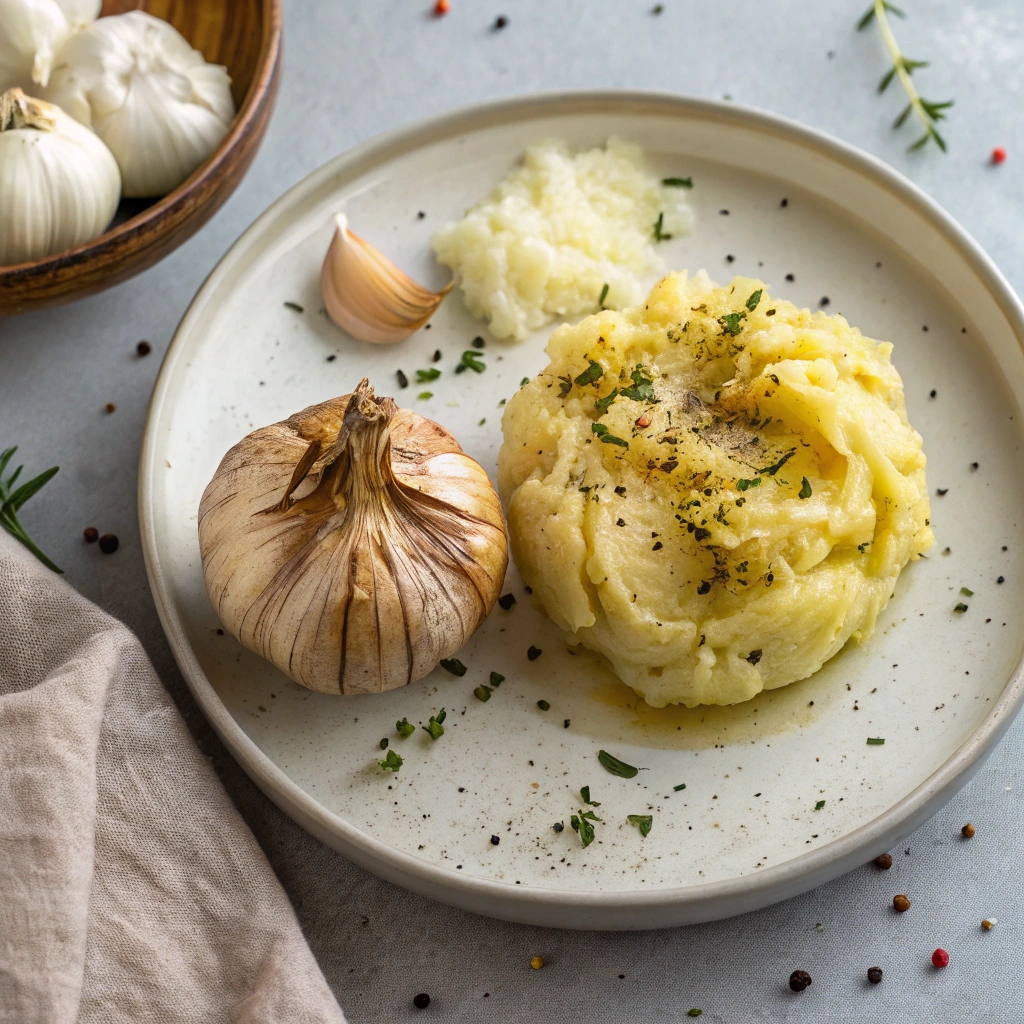 Ingredients for Garlic Mashed Potatoes