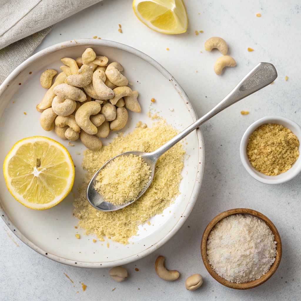 Ingredients for Vegan Parmesan Cheese