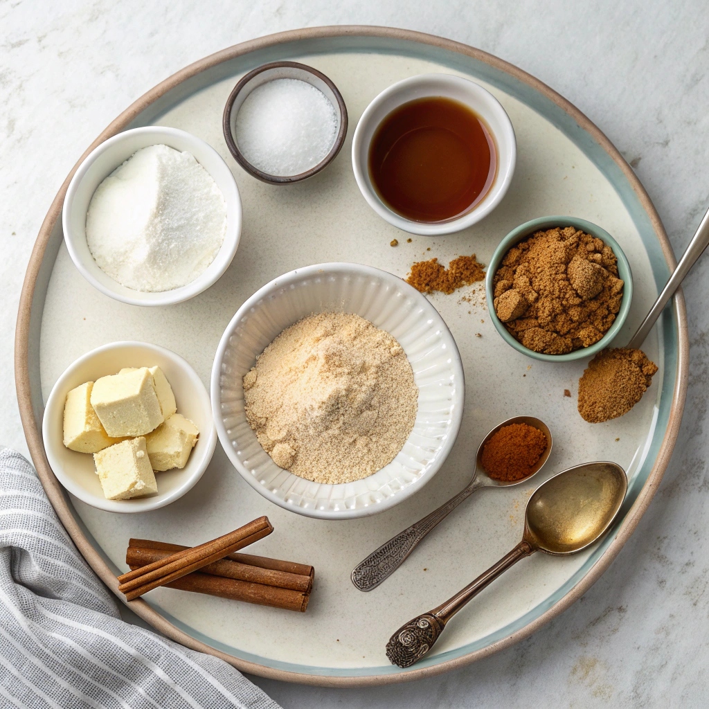 Ingredients for Coffee Cake