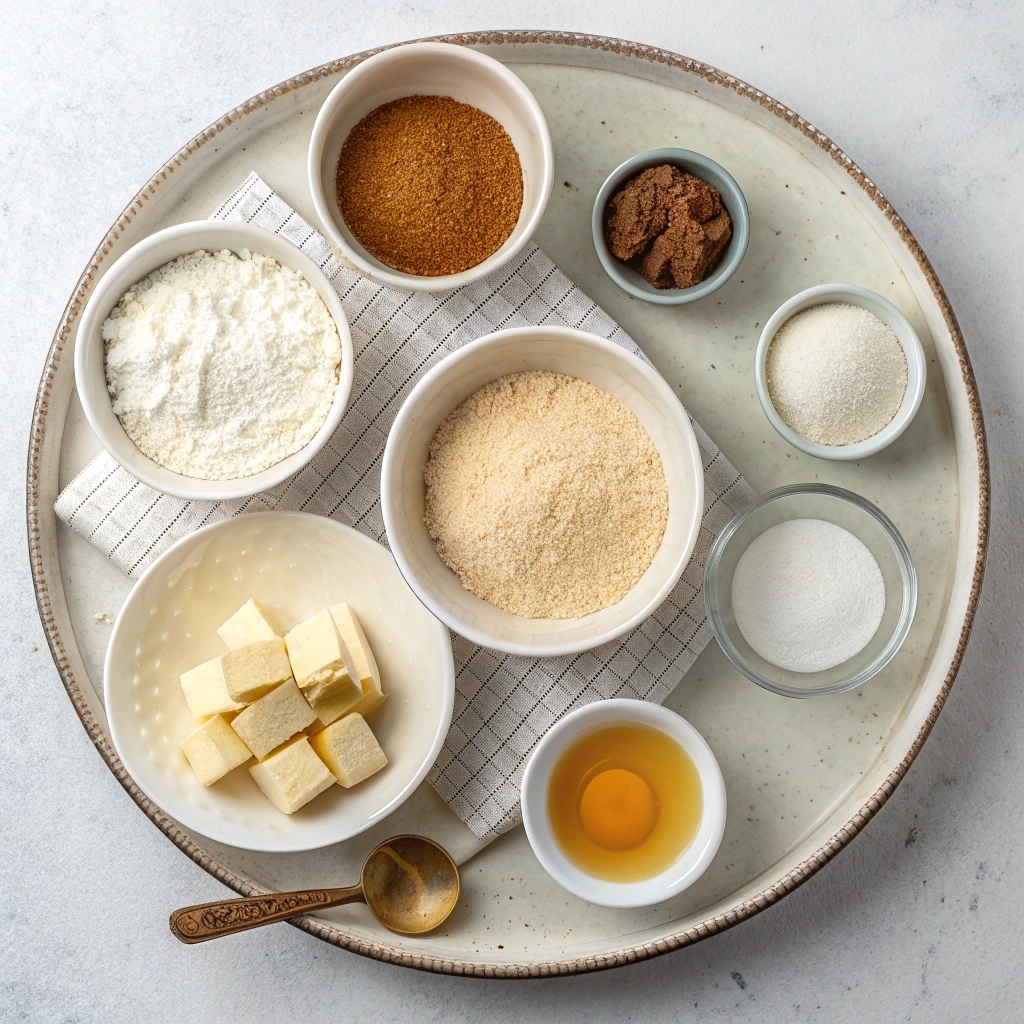 Ingredients for Perfect Cinnamon Rolls