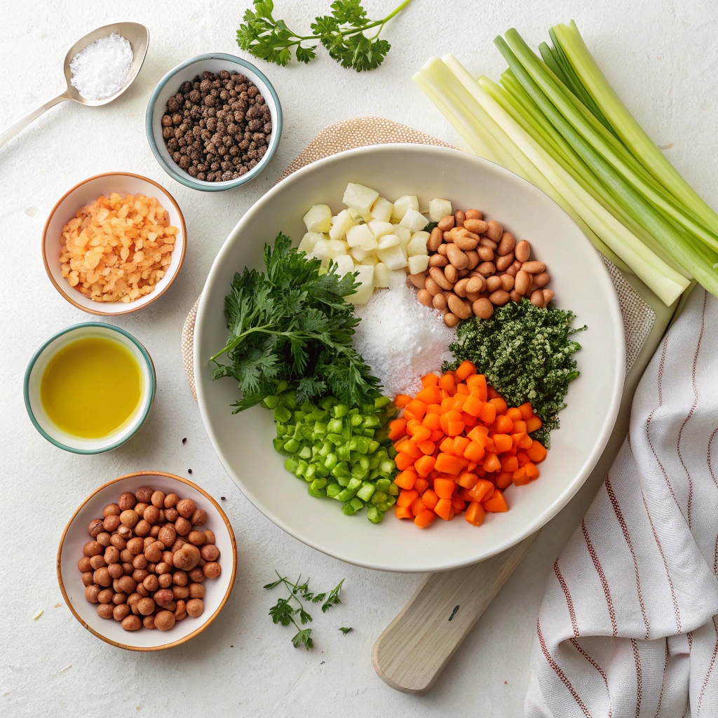 Fresh & Flavorful Kale Soup Ingredients