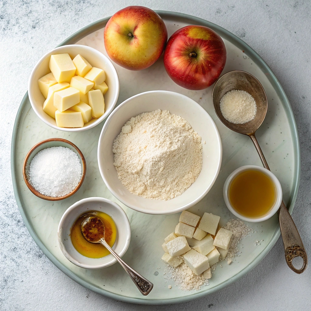 Ingredients for Easy Pie Crust