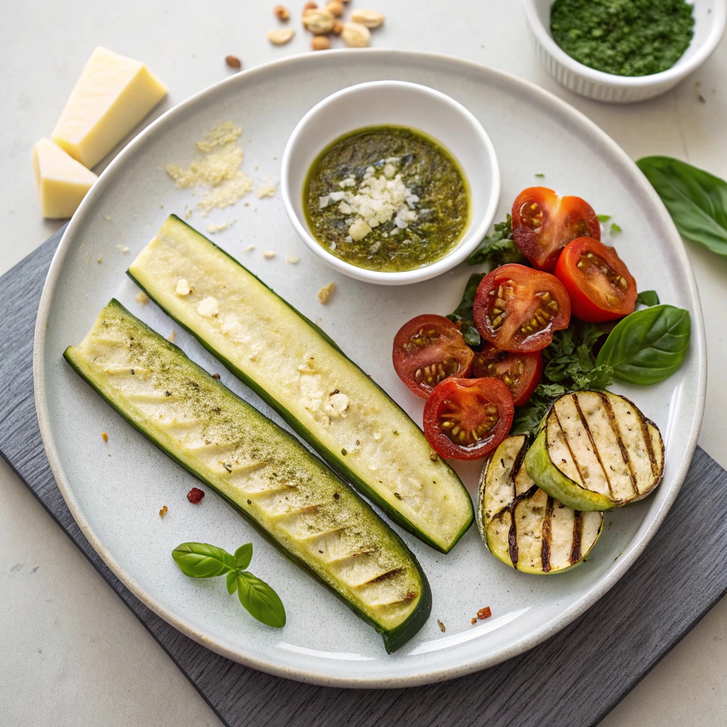 Fresh and Simple Ingredients for Zucchini Noodles