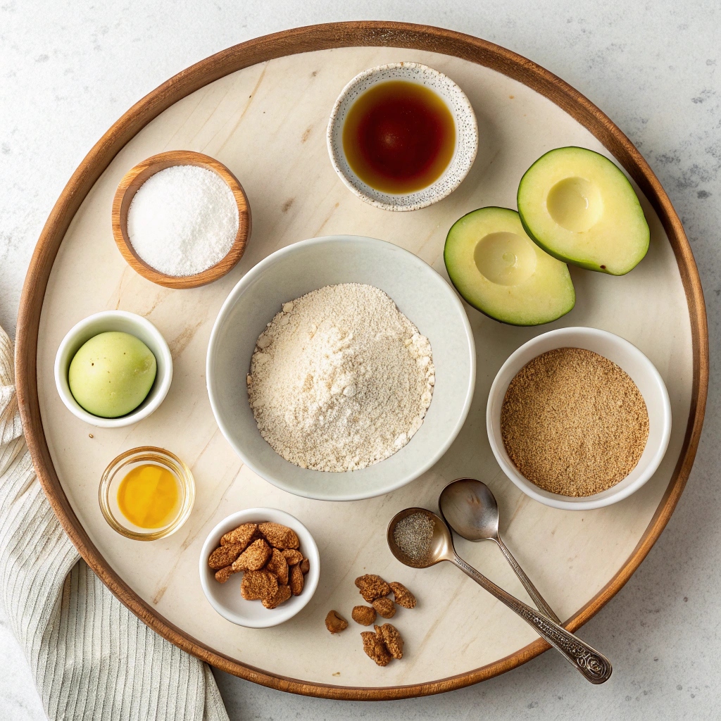 Ingredients for Fluffy Vegan Pancakes