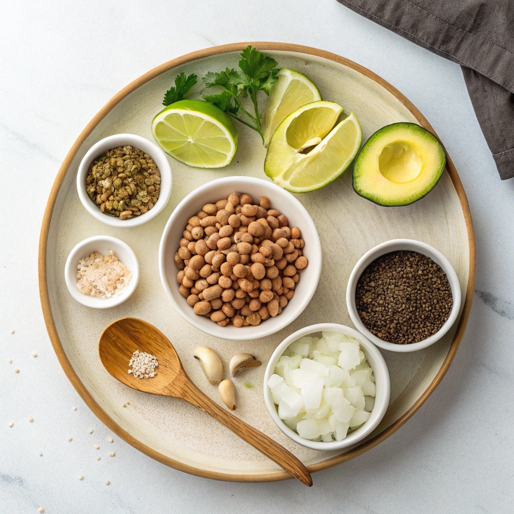 Ingredients for Perfect Refried Beans