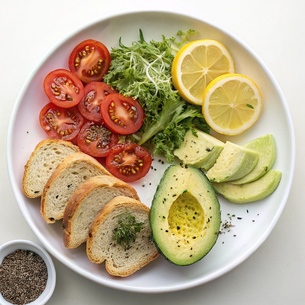 Fresh and Simple Picnic Sandwich Ingredients