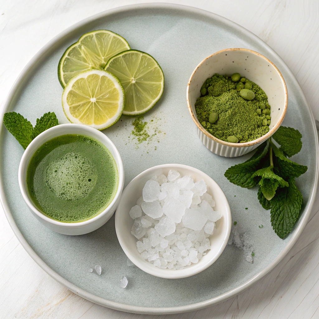 Matcha Mint Iced Tea Ingredients