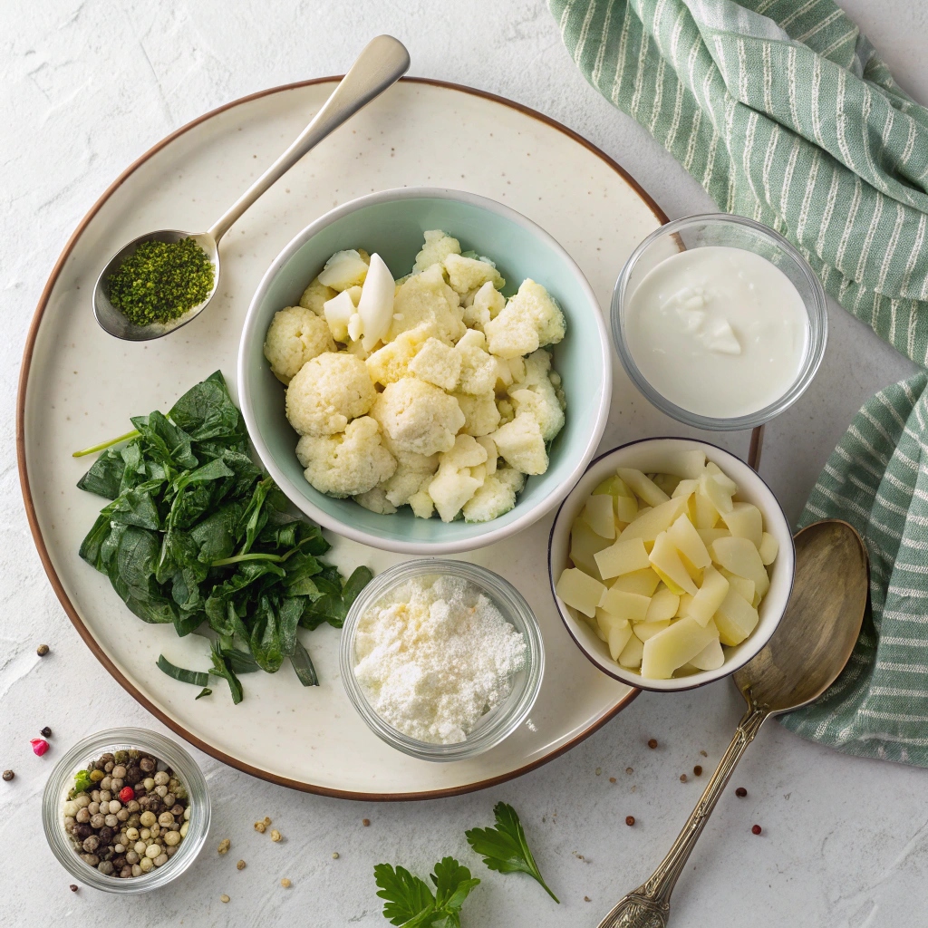 Ingredients for a Crowd-Pleasing Spinach and Artichoke Dip