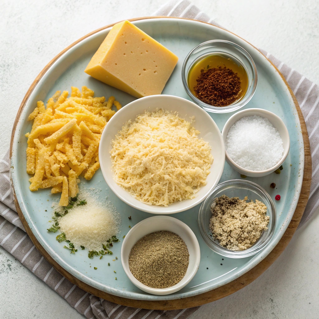 Ingredients for Homemade Mac and Cheese