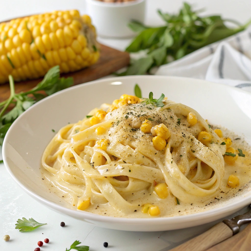 Creamy Corn Pasta Recipe