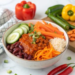 Chili-Orange Veggie Bowl