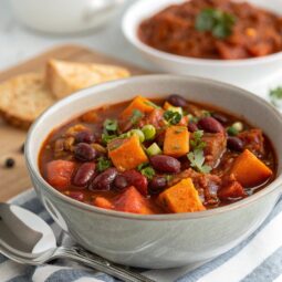 Sweet Potato Vegetarian Chili