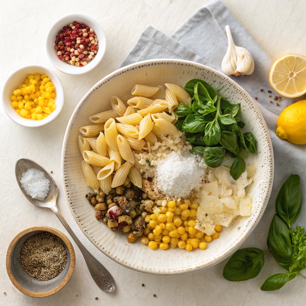 What You'll Need for Creamy Corn Pasta?