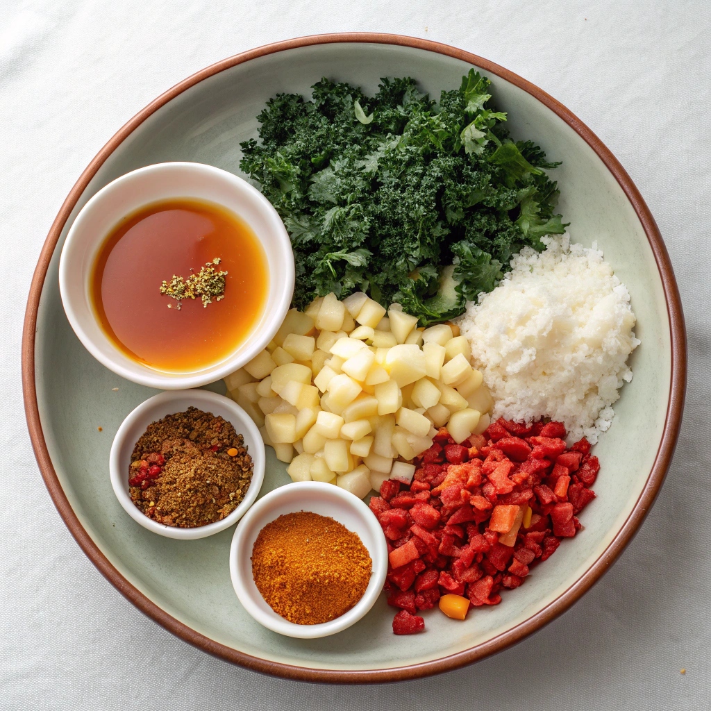 Sweet Potato Vegetarian Chili Ingredients