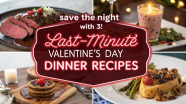 quick romantic dinner ideas