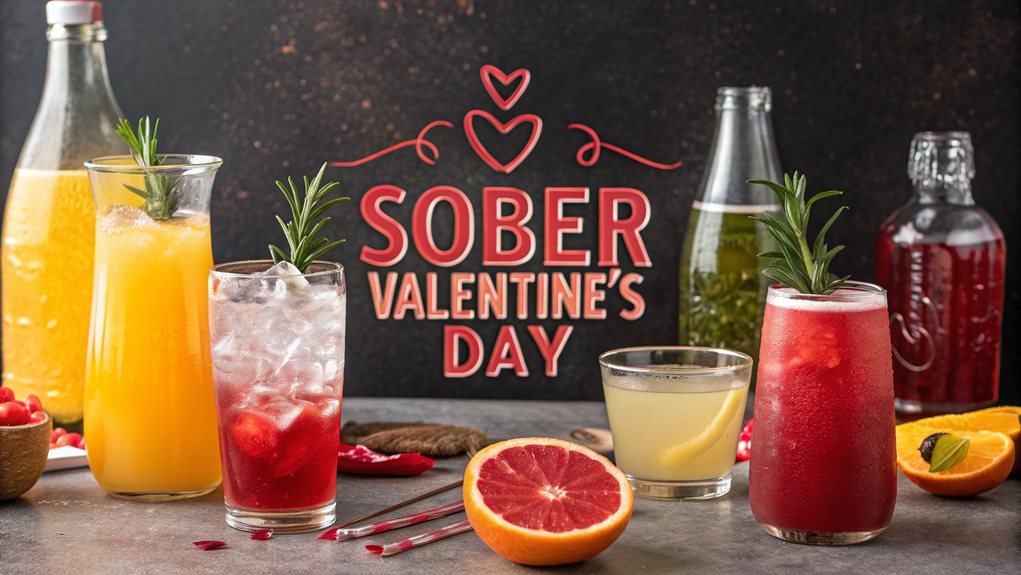 sober valentine s day drinks