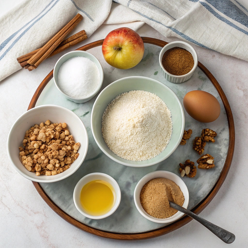 Apple Muffins Ingredients