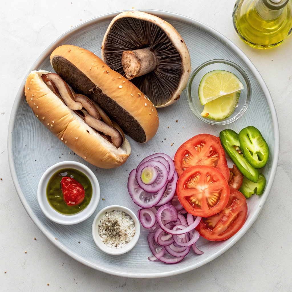 Portobello Mushroom Dogs Ingredients