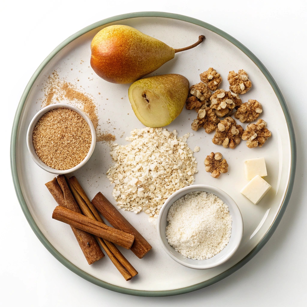 Pear Crisp Ingredients