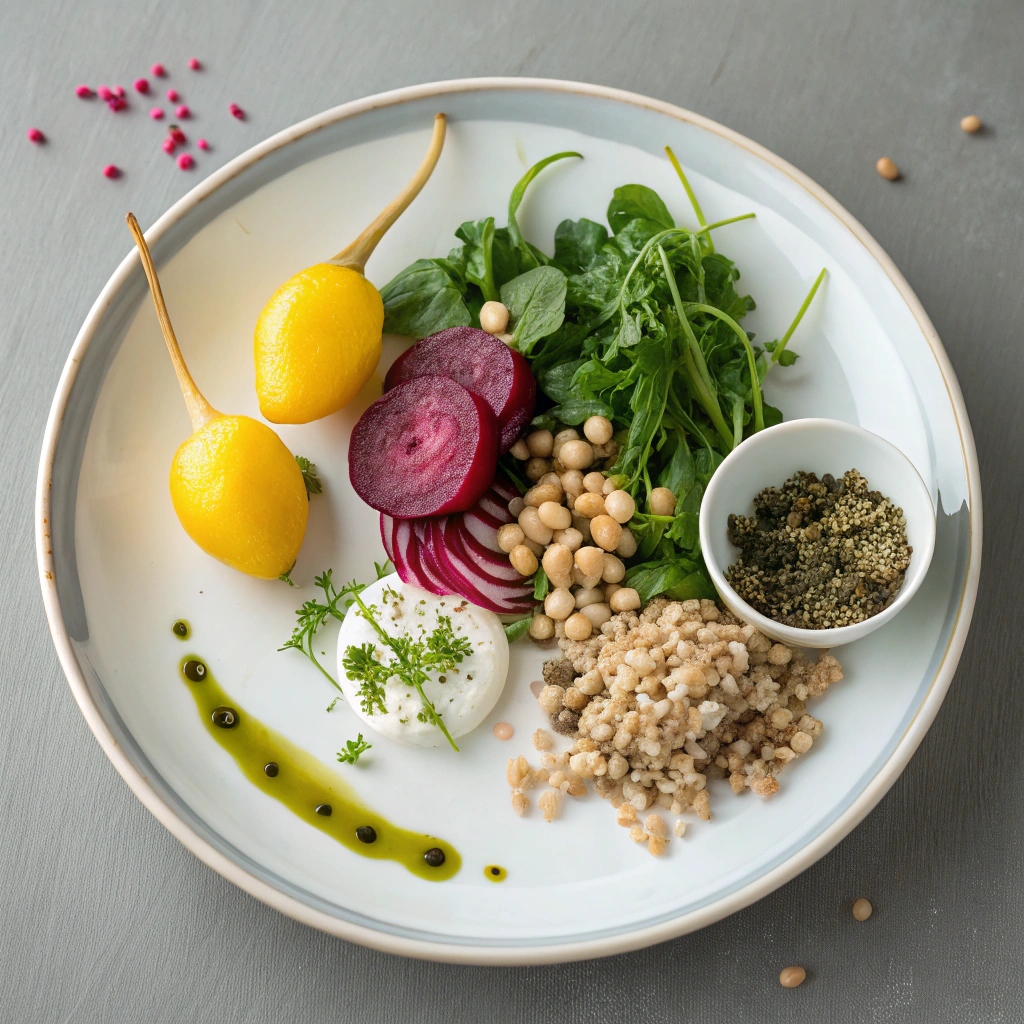 Spring Root Veggie Salad Ingredients