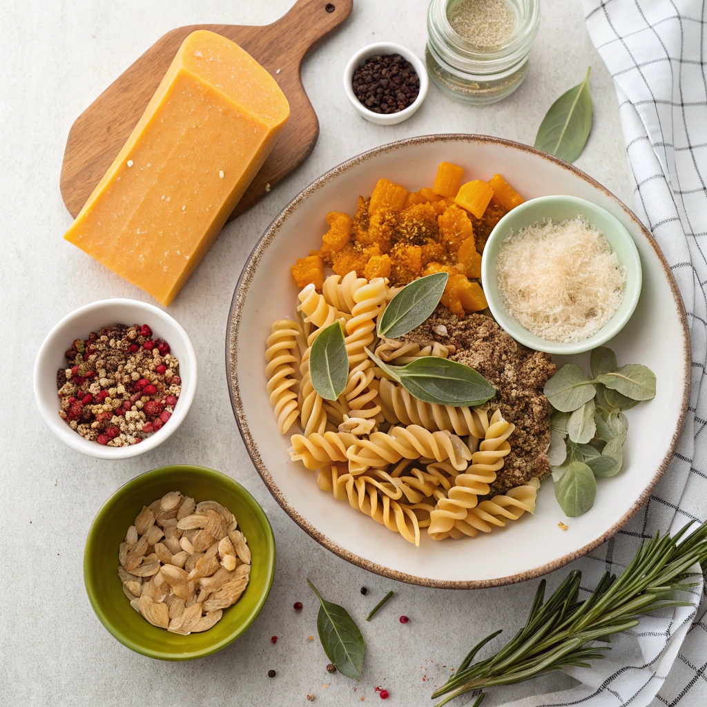 Butternut Squash Noodle Pasta Ingredients