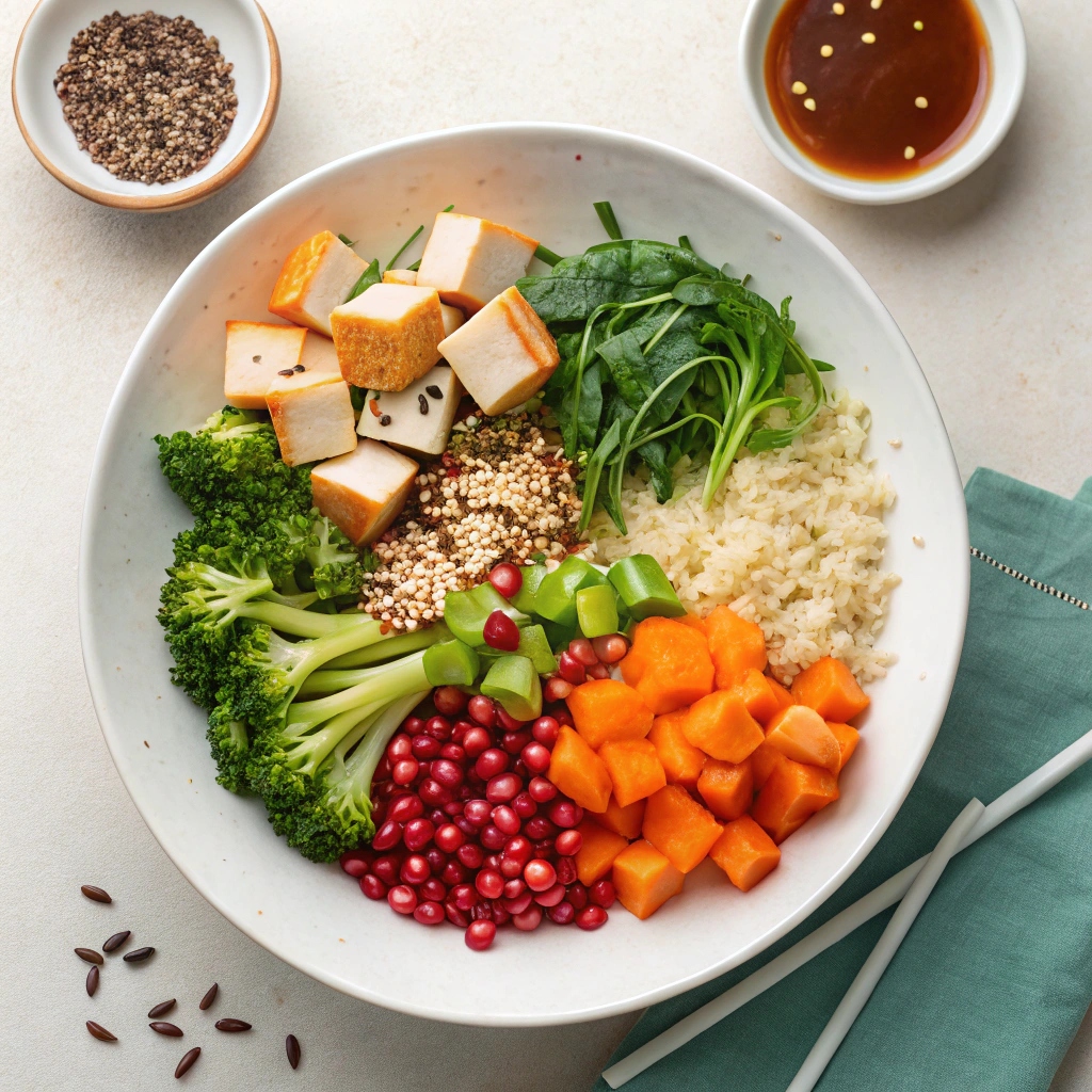 Chili-Orange Veggie Bowl Ingredients
