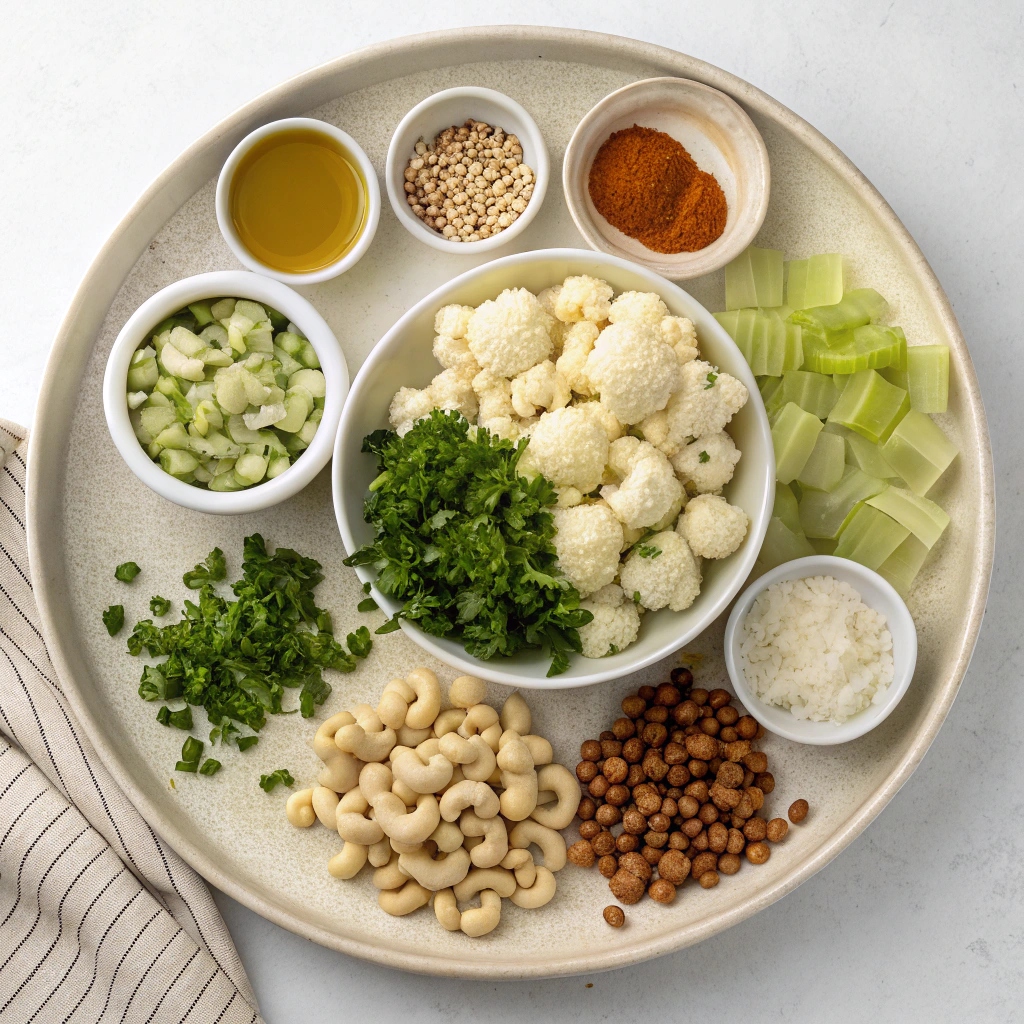 Roasted Cauliflower & Leek Soup Ingredients