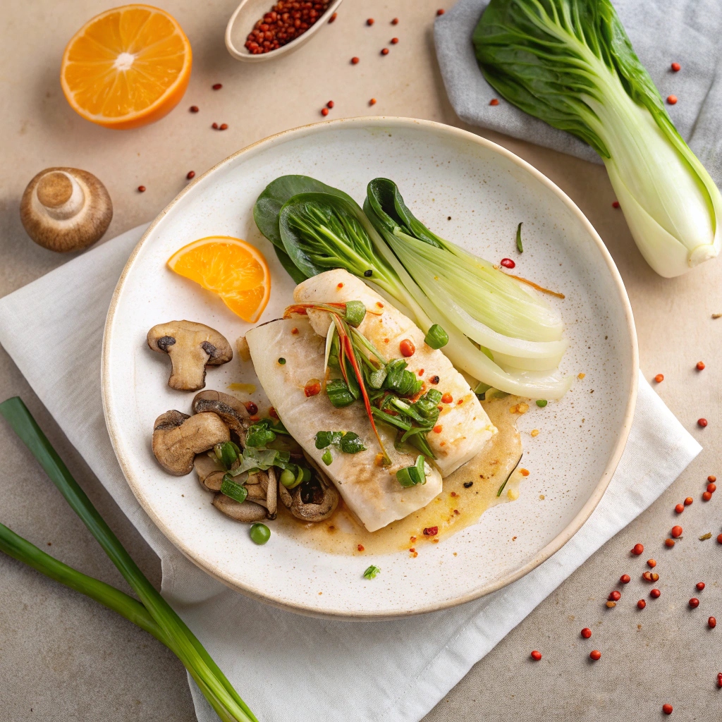 Miso-citrus Cod en Papillote Ingredients