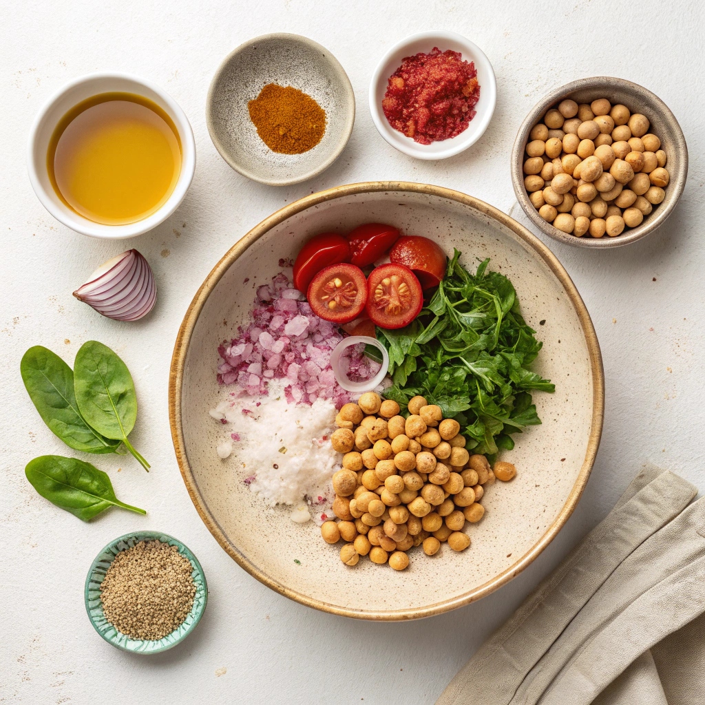 Chickpea & Saffron Stew Ingredients