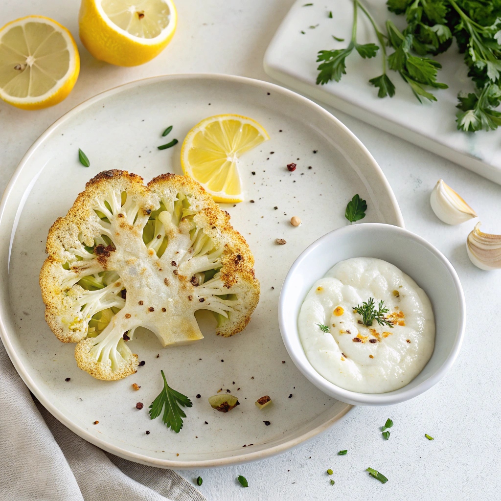 Seared Cauliflower Steaks Ingredients