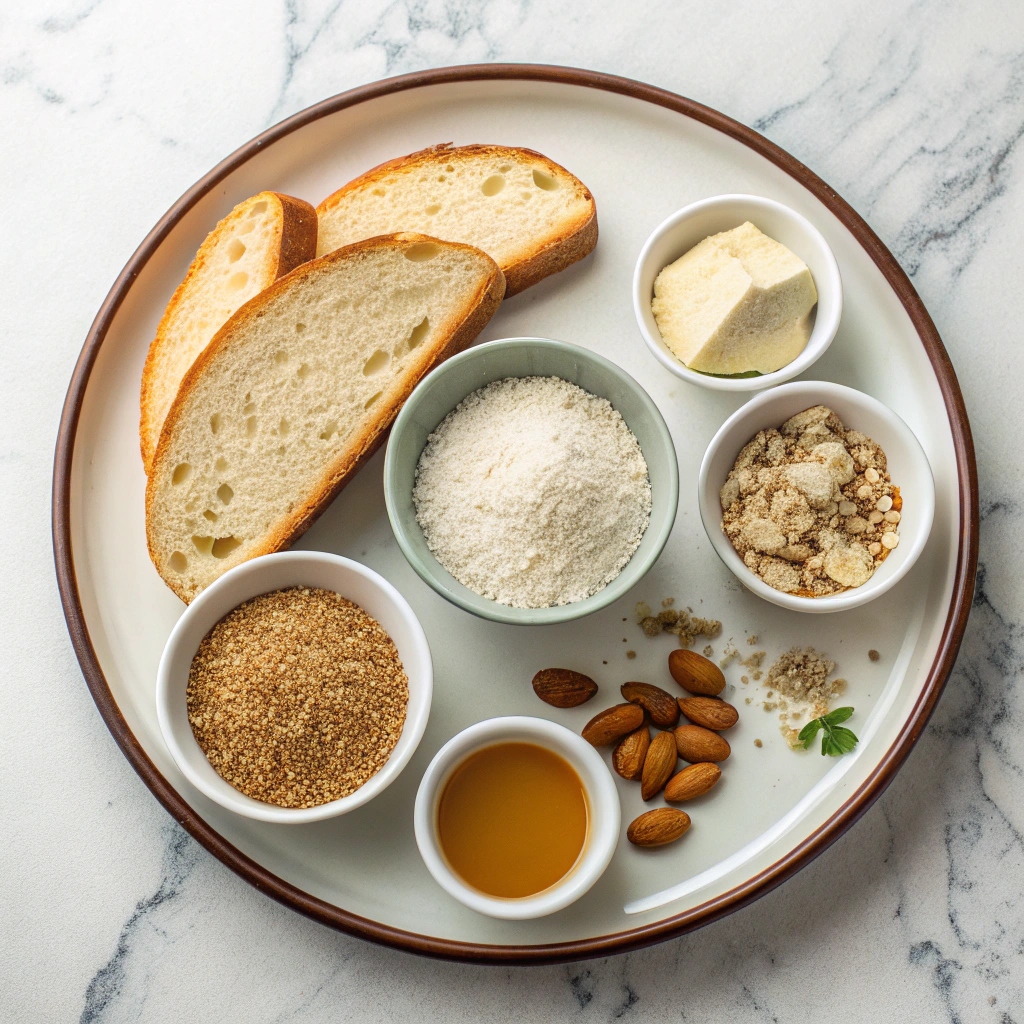 Vegan French Toast Ingredients