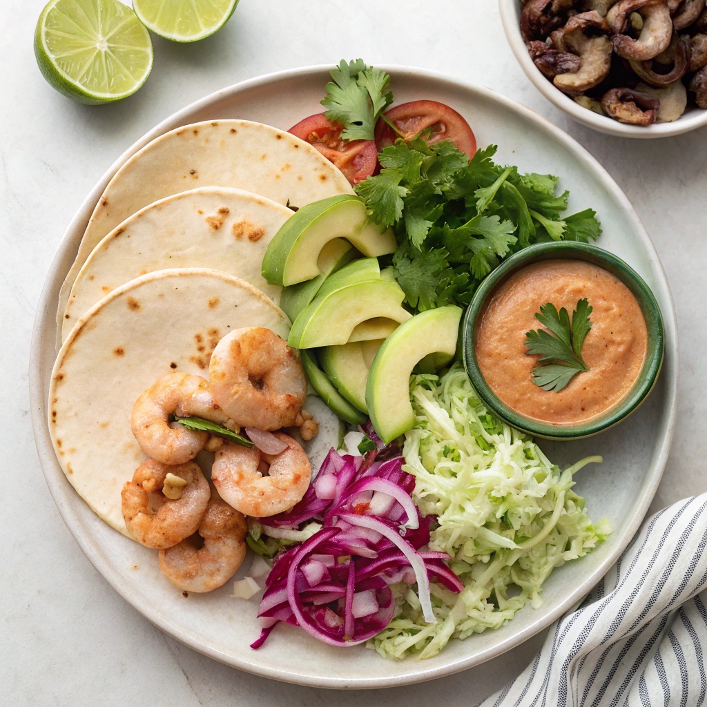 Chipotle Shrimp Tacos Ingredients