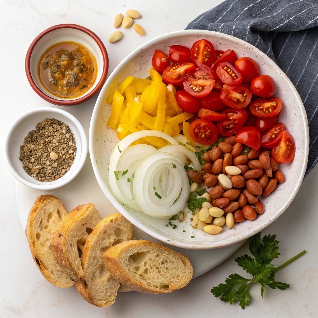 Creamy Roasted Tomato Gazpacho Ingredients