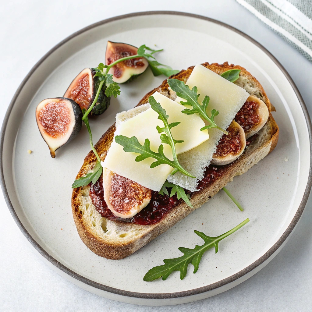 Parmigiano & Fig Grilled Cheese Ingredients