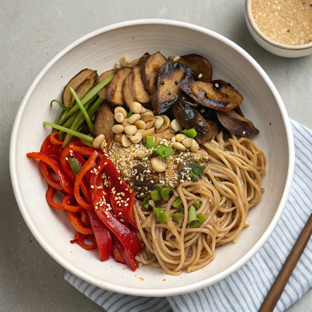Easy Peanut Noodles Ingredients