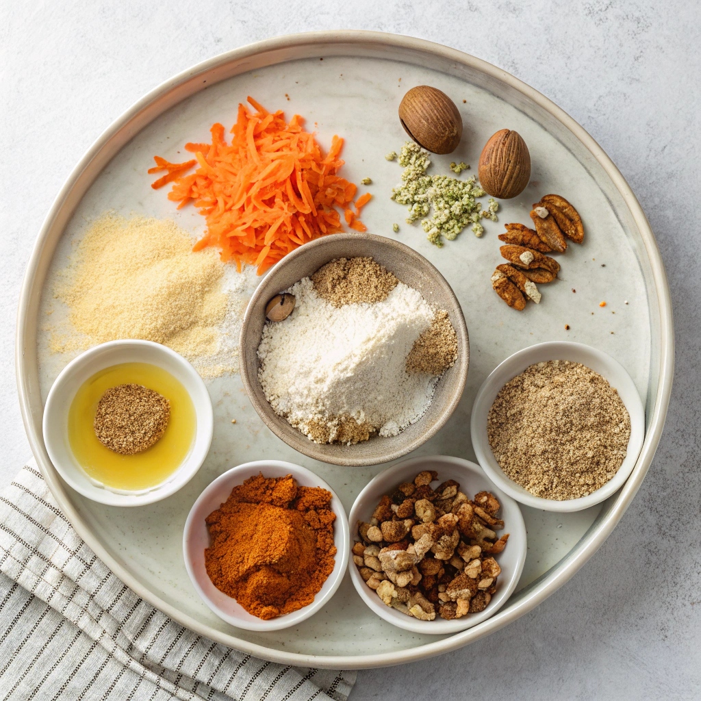 Chocolate Chip Carrot Cookies Ingredients